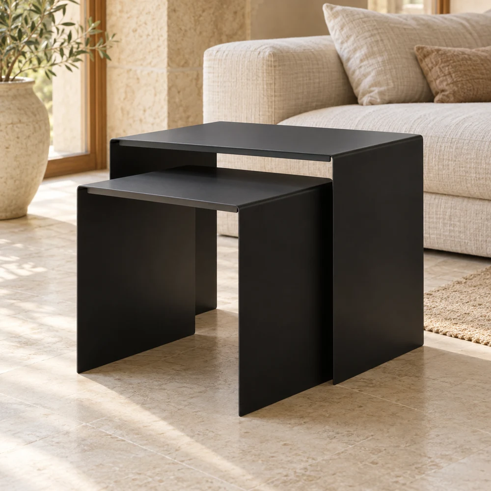 Fold Nesting Tables — Black — تصوّر للتصميم