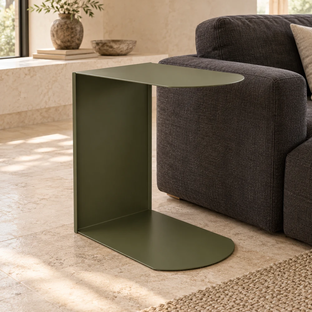 Round Fold Sofa Table — Forest — تصوّر للتصميم