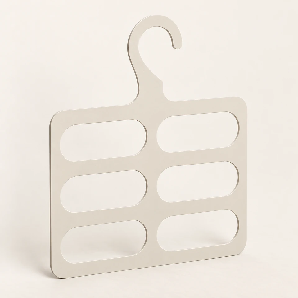 Scarf Hanger — Ivory — تصوّر للتصميم