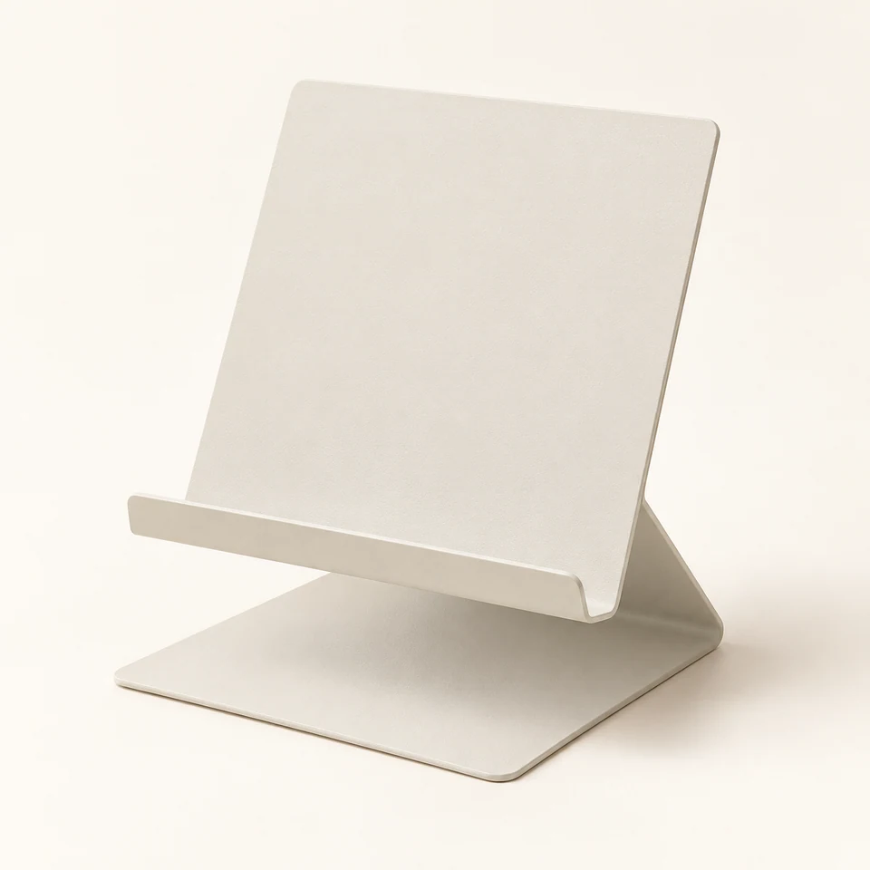 Tablet Stand — Ivory — تصوّر للتصميم